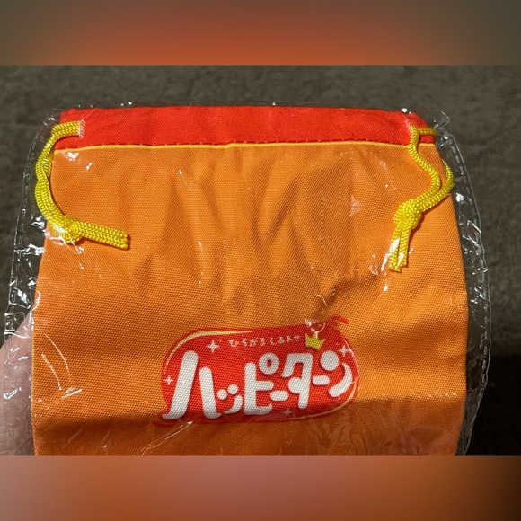 Kameda Happy Turn Soft Rice Cracker (Sweet) Japanese Snack Drawstring Pouch Bag - Picture 5 of 7